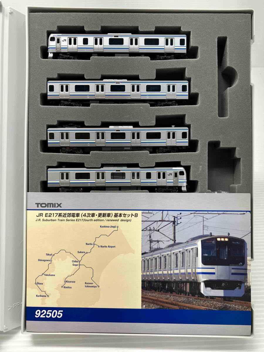 ☆TOMIX 92505 JR E217系近郊電車 基本セットB　新品未使用品☆ Amazon | Nゲージ TOMIX 92505 E217系近郊電車 (4次車・更新車) 基本